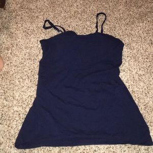 Tank top with built in bra